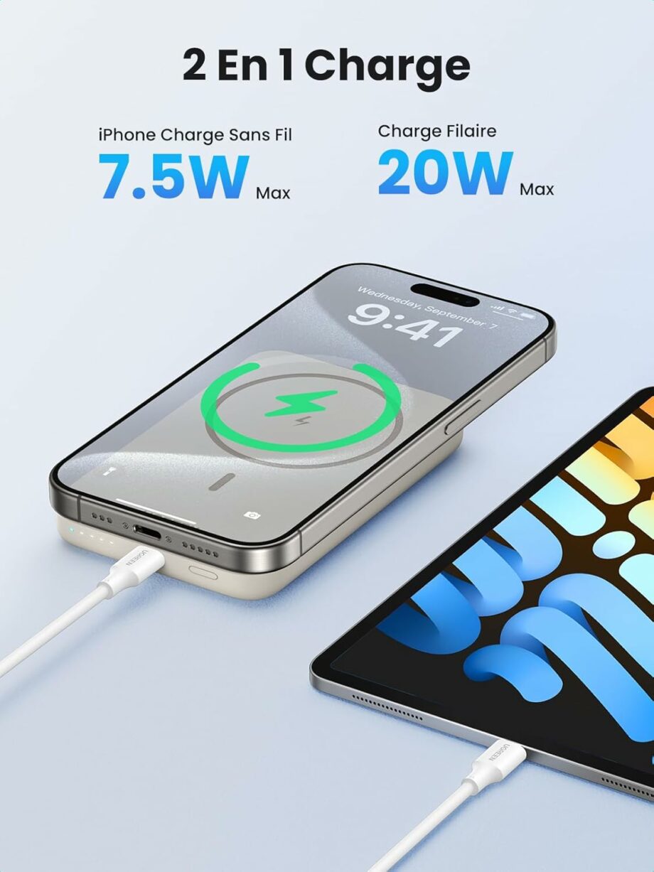 UGREEN Nexode Zewnętrzna Bateria 10000mAh 20W