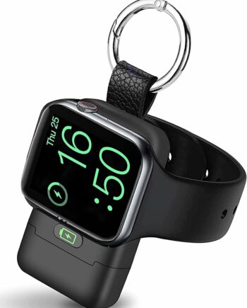 HUOTO Mini Ładowarka Magnetyczna do Apple Watch – Inteligentny Brelok USB