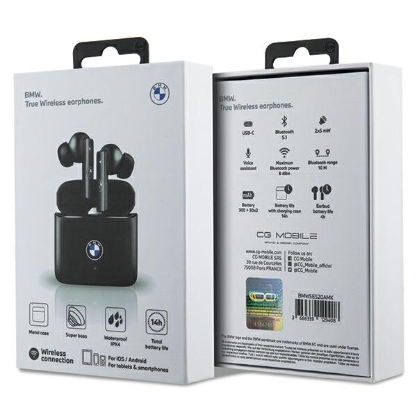 Słuchawki BMW Signature TWS Czarny